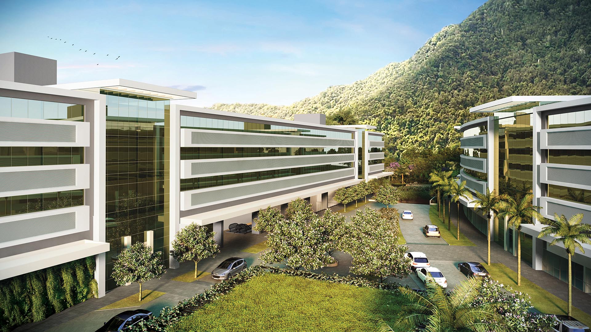 Fachada do Square Corporate